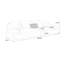Canapé modulaire en polyester blanc crème-330040768-330040773