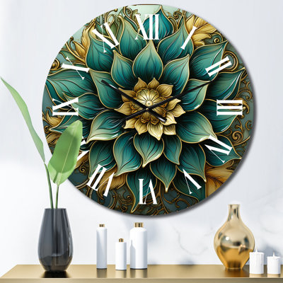 Horloge murale boho Mandala