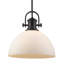 Luminaire suspendu dôme à 1 lumière Bales-222564235-222564238