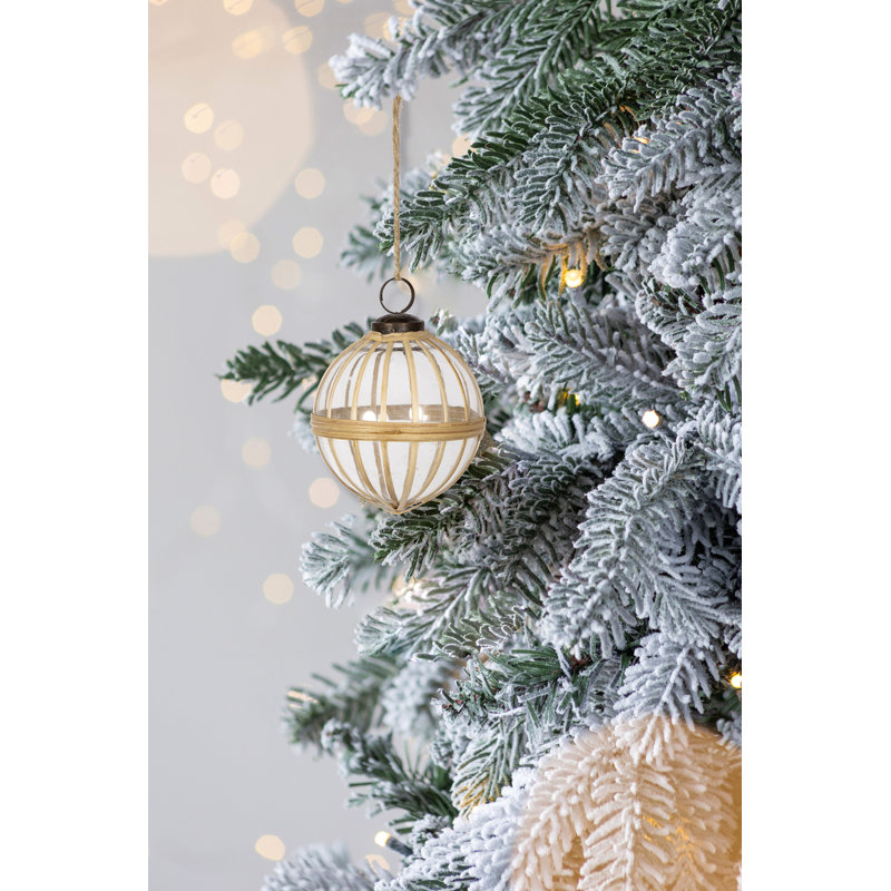 Ornement suspendu de Noël, ornements décoratifs d'arbre de Noël boule de Noël pour les décorations de fêtes, 3