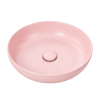 Metro Lane 400mm L x 400mm W Natural Ceramic Circular Sink