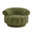 Chaise d'appoint pivotante avec coussin moelleux-1503042192