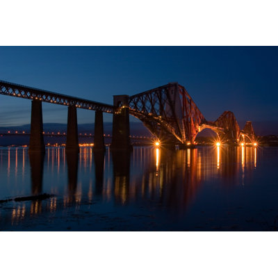 " Forth Bridge At Dusk " by Ailanlee