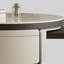 Table basse en pierre micro-cristalline télescopique