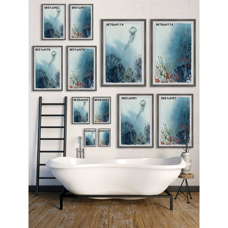 Twickenham Jelly Habitat by Marmont Hill - 2 Piece Print Set, 45cm H x 38cm W x 3.81cm D