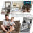 Gus 102.4"W/ 70.8"W Modular 7 Seaters Corduroy Sectional, include 3 Ottomans-2123406491