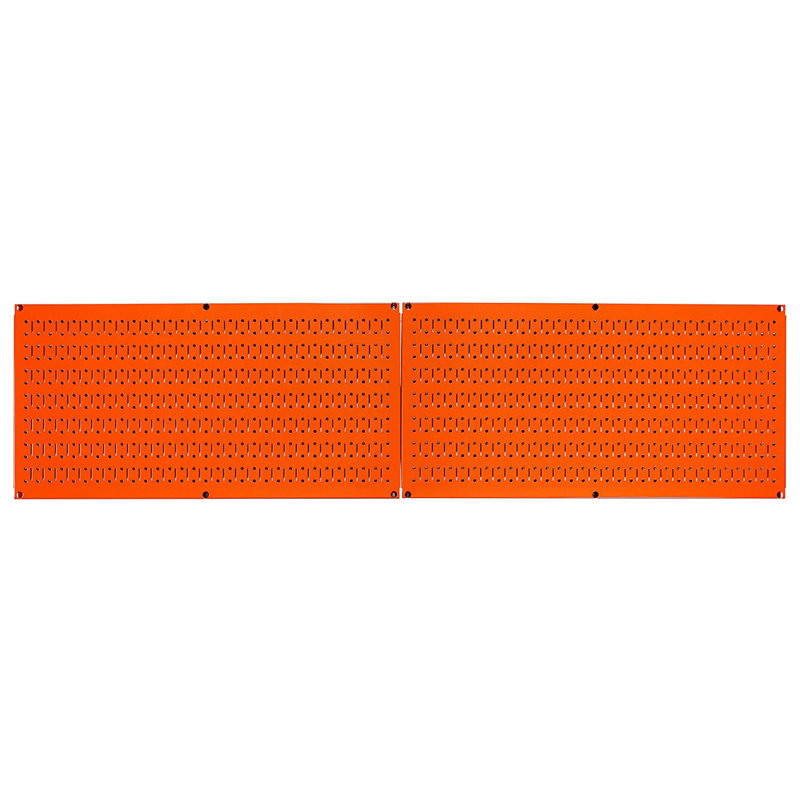 Wall Control Horizontal Pegboard Garage Tool Organizer, Orange