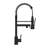Modern Kitchen Faucet, Matt Black 19" - Stainless Steel 304 For Homes Faucet With Contemporary Design 304, Ideal-1145064621