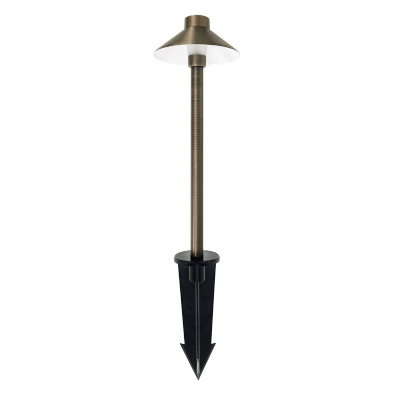 Brass Low Voltage Integrated LED Pathway Light Pack