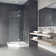 Gemini 48" W x 48" D x 79" H Hinged Frameless Shower Enclosure with 3/8 Clear Glass&Base