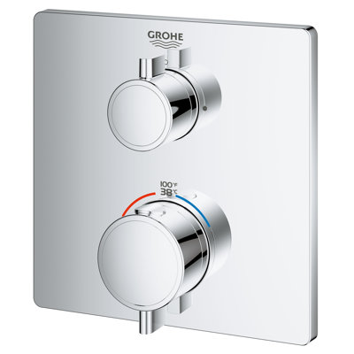 Grohtherm® Dual Function 2-Handle Thermostatic Trim
