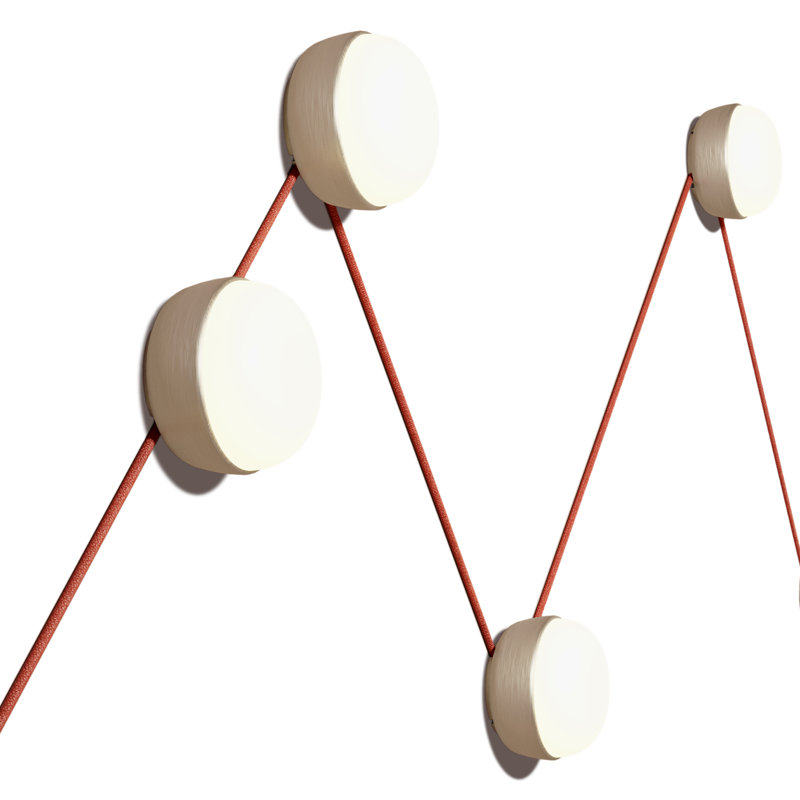 Kiki Connect Wall Lamp, Brushed Bronze Nickel