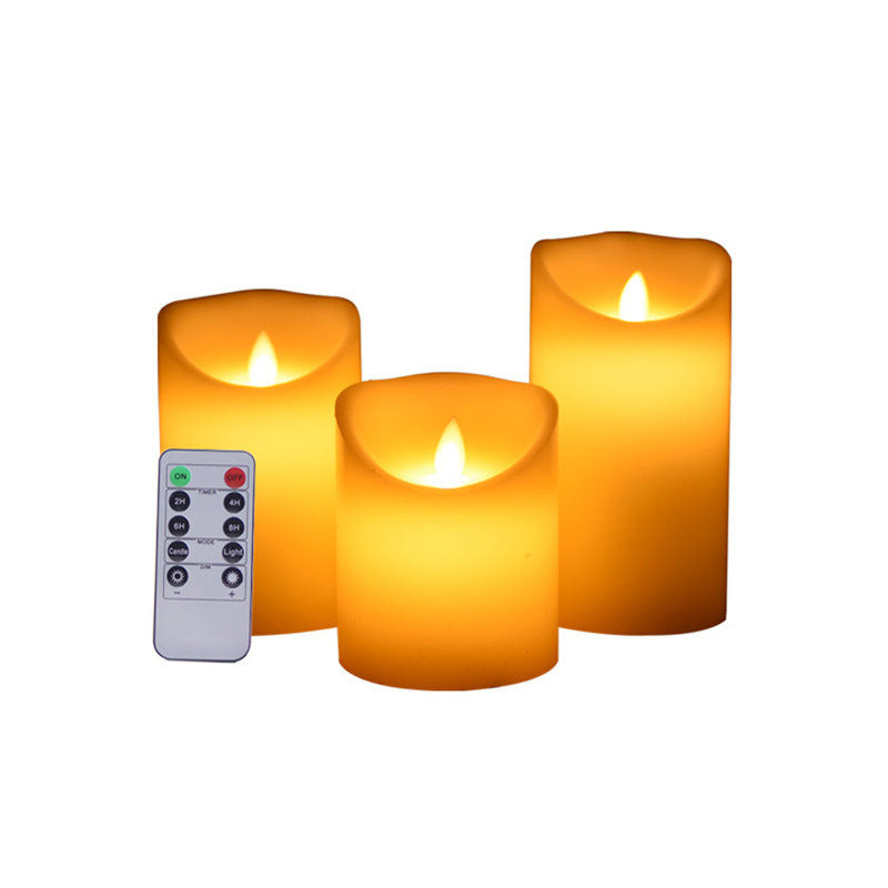 Unscented Pillar Candle