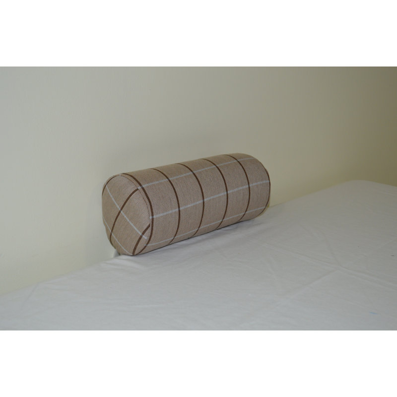 Housse et insert de traversin d'extérieur Sundown, H 5 po x l 11 po, Brun clair chalet
