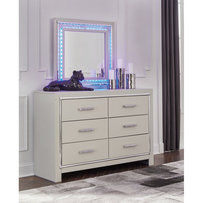 Commode et miroir Zyniden