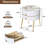 Midwest 21.85" H 2-Drawer End Table -670521492