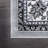 Keohane Modern Persian Floral Gray/Ivory Rug-704285359