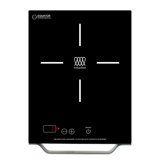 11" Portable One-Burner Induction Cooktop LIGHT AlumInum Handle 110V