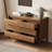 6-Drawer Accent Chest Dresser With Rubberwood Legs