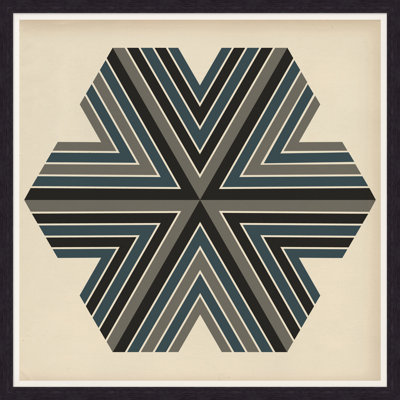 Perplexed, reproduction d'art graphique encadrée de 3 pi