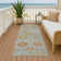 Machine Washable Indoor/Outdoor Efimenko ACN2289 Damask Rug