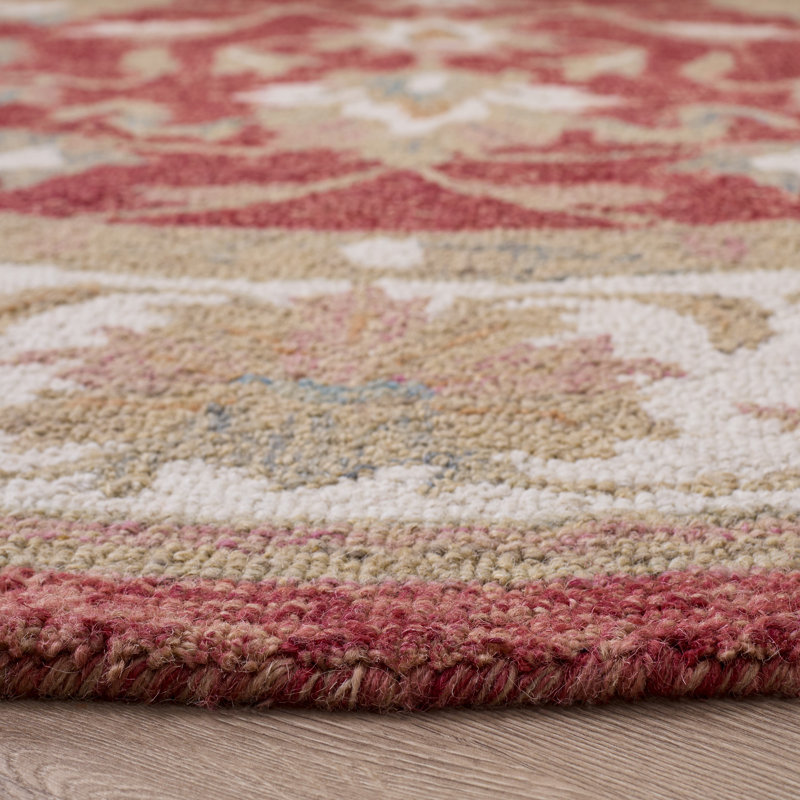 Heritage 125 Hand Tufted 80% Wool; 20% Cotton Oriental Rug, Round 6'