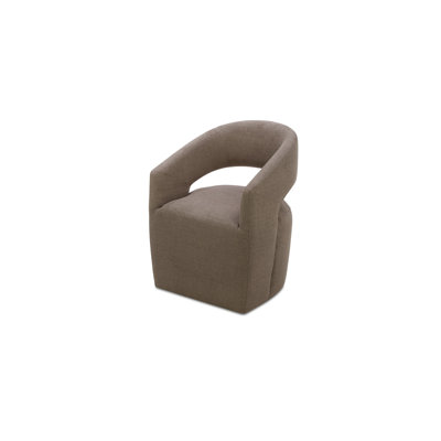 Barrow Rolling Dining Chair Amber Glow