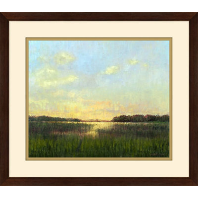 Evening Marsh Painting