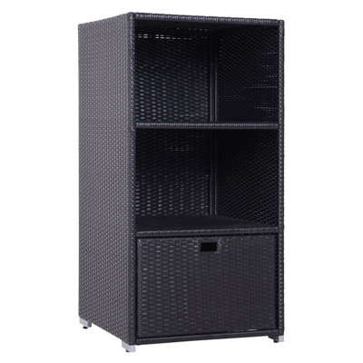 Porte-serviettes de piscine Outsunny Valet