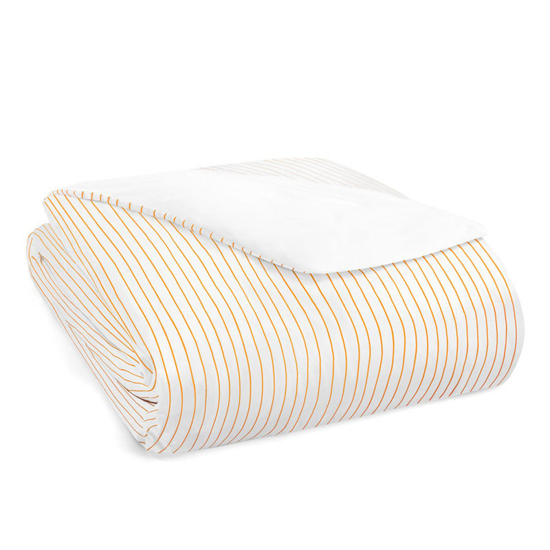 Duvet Cover Set, Tangerine, Twin XL Duvet Cover + 2 Standard Pillowcases