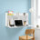 Armoire de bureau murale pliable 29,9 po
