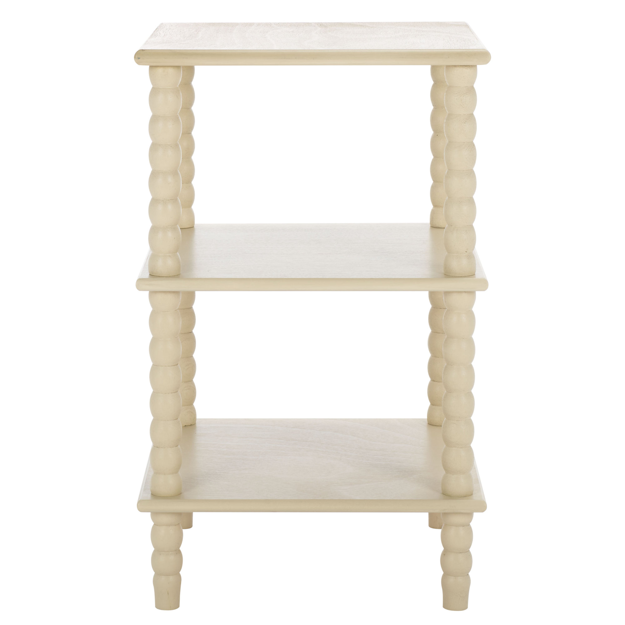 Netta 3 Shelf Accent Table, Sand