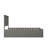 Amear Solid Wood Platform Bed with Panel Footboard and Storage Drawers-316053624