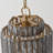 1-Light 9.8" Wide Crystal Pendant Light