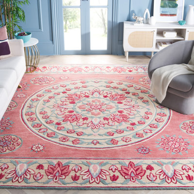 Eatonville Hand Tufted Wool Floral Rug