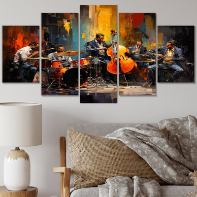 Drumack - Entertainment Canvas Print - 5 Panels
