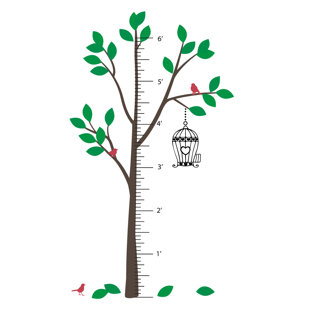 Adhésif décoratif organigramme à croissance arborescente
