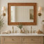Miroir rectangulaire pour décoration de maison de campagne, de salle de bain et de maison-13250395-13250392