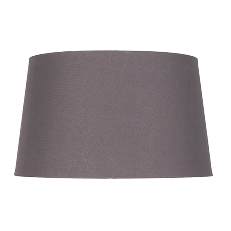 Lorin 15cm H Linen Empire Lamp Shade ( Screw On ), Grey
