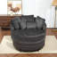 Fauteuil demi-tonneau avec repose-pieds-1165393979