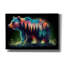 «Vibrant Bear 8» par Rey Klimt, art mural sur toile-1735690797