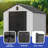 Double Door Outdoor Resin Storage Shed-99305461