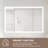 Tri-Fold Wall Mirror with Backlit, Front-lighted, Removable 10x Magnifying Mirror, Dimmer, Defogger-111660105