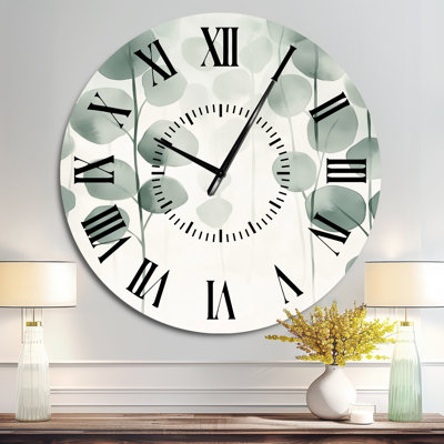 Blane - Modern Round Metal Wall Clock