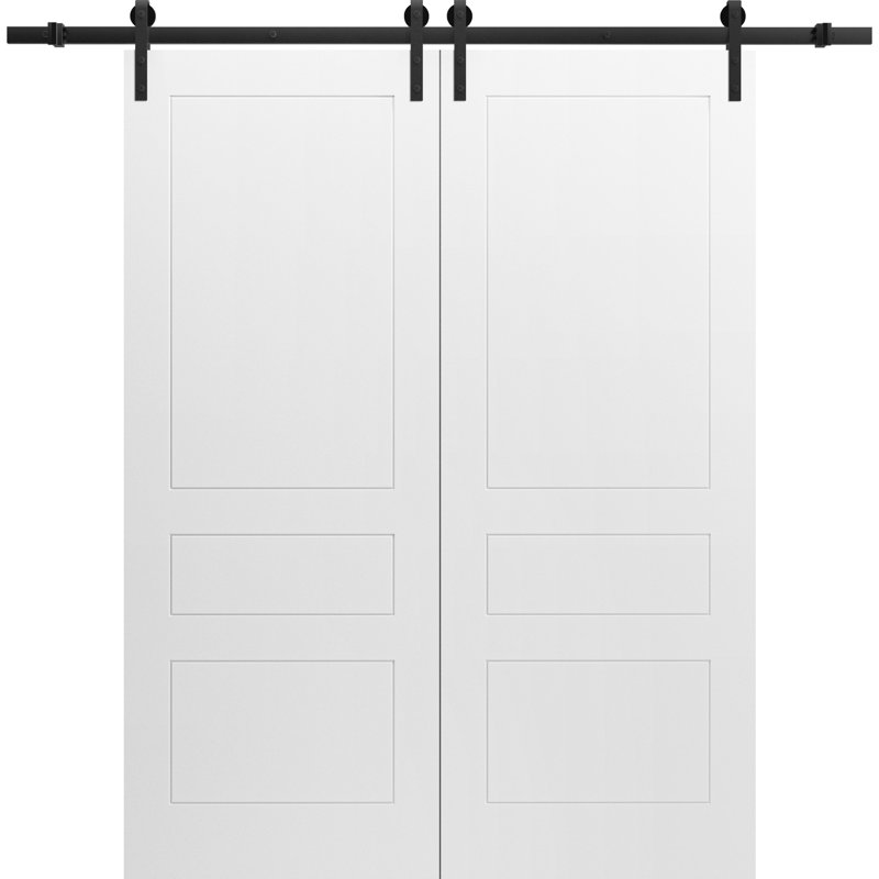 Porte de grange en bois, 36 po x 80 po