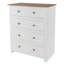 Appaloosa White 4 Drawer painted Chest of Drawers