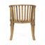 Chaise d'extérieur en bois avec housses de coussin anti-éclaboussures - Améliorez votre espace de vie - Éléments