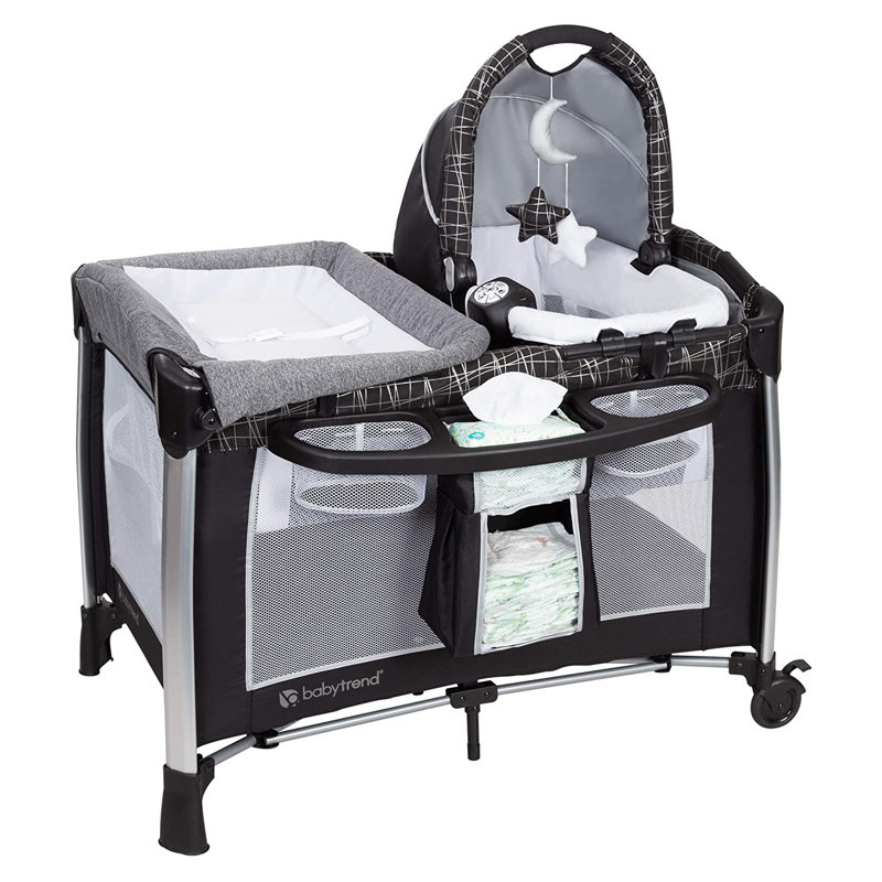Bassinet with Mattress and Stand