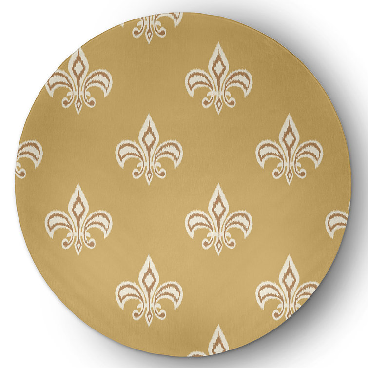 Tona Chenille Damask Indoor Rug