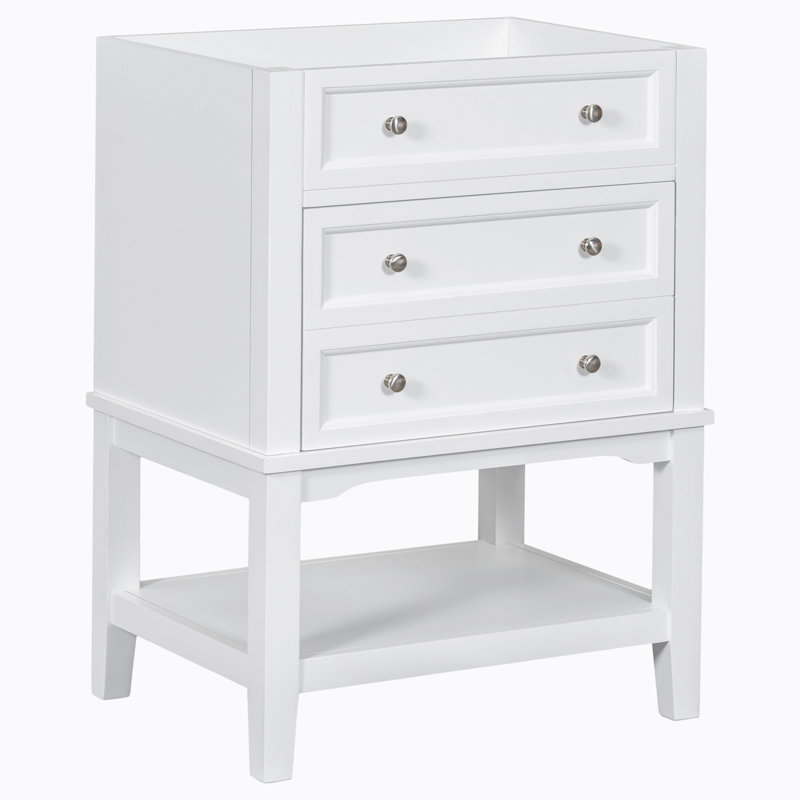 23.60'' Single Bathroom Vanity Base Only
